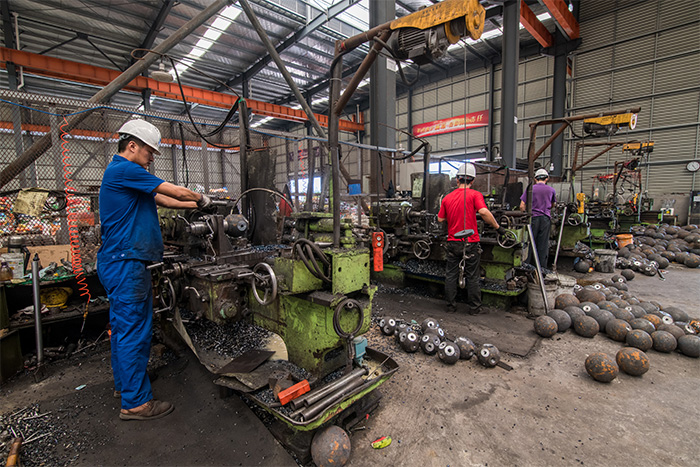 三亚网架配件车间